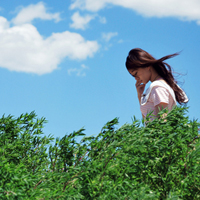 48张氛围感拉满的小清新森系女头，氛围感女生直接冲