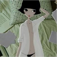 48张软萌短发卡通女生头像 可爱感直接拉满