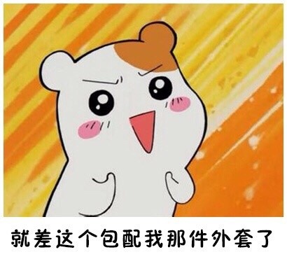 仓鼠管家版“最后一次买”表情包来了！