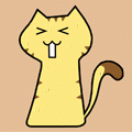 黄猫喵专属表情包 专为妹子打造的喵星人表情包