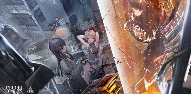 科幻风4K动漫少女萝露娅·诺阿壁纸合集