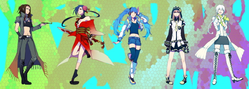 1080P高清动漫壁纸 戏剧性谋杀绝美同人图