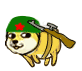 带枪的日本兵Doge表情包！反差感直接拉满