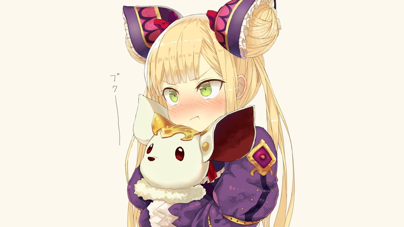 影之诗露娜萌系二次元手办壁纸