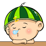 淘气瓜皮仔来打招呼啦！这组表情包太有意思了