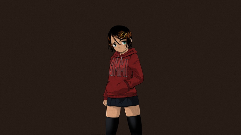 这张壁纸合集里的短发酷妹太戳我了！