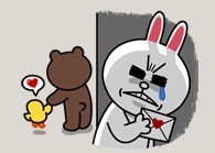 这套兔子表情包，把“心痛”演活了