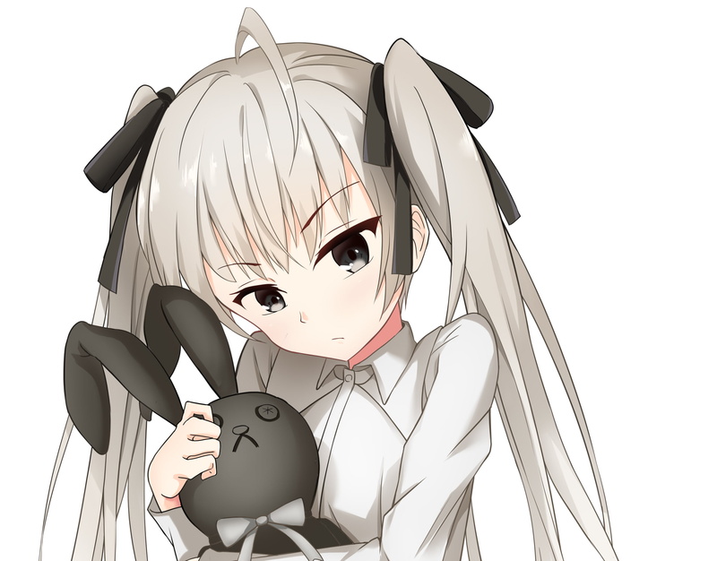 这张图是原创角色的动漫少女数字壁纸