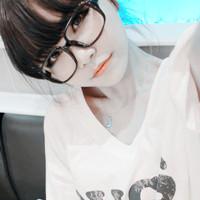 78张戴眼镜框的非主流女生头像合集