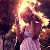 47张氛围感拉满！夕阳下的温柔女生头像合集