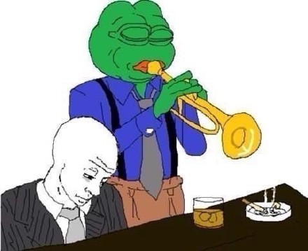 超火的sad frog悲伤蛙表情包合集来啦