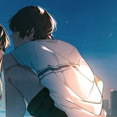 新款动漫情侣头像来啦！一男一女共8张