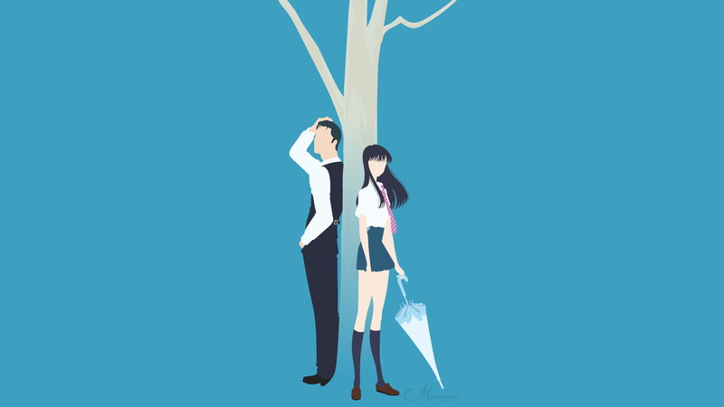 这部动漫壁纸超绝！《恋如雨止》橘晶高清壁纸合集