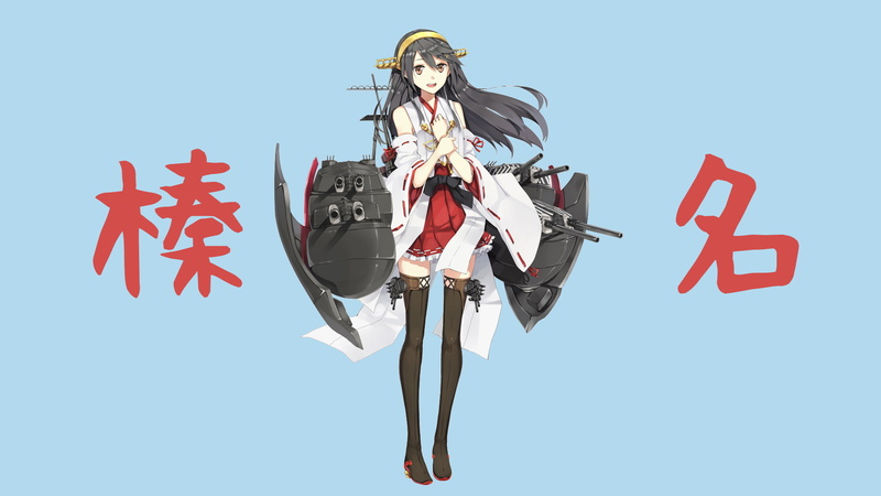 舰娘榛名壁纸合集 高清1080P养眼动漫少女壁纸