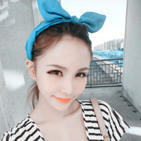 48张戴发卡的女生QQ头像 清新好看还百搭