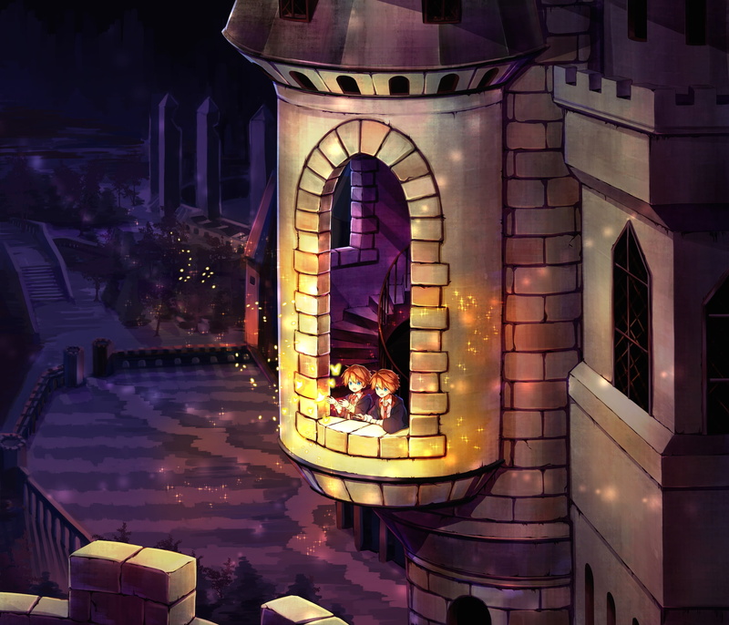 哈利波特动漫风影视壁纸合集