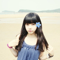 头上戴花的清新女生头像合集 48张美图上线