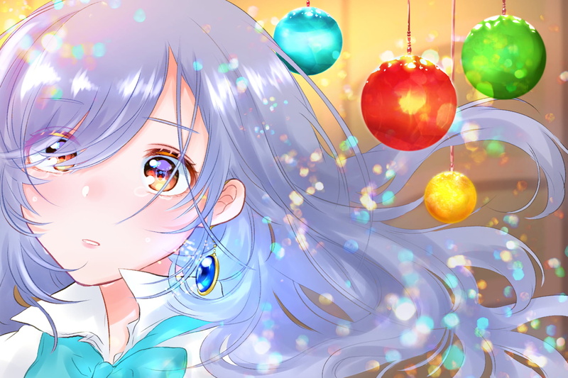 《来自多彩世界的明天》高清壁纸  月白瞳美 1080P动漫壁纸