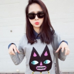 女生超拽戴眼镜头像合集 60张拽酷女生头像安排上