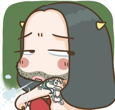 牛轰轰变身女汉子的表情包来啦