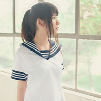 48张好看的初中女生校服QQ头像合集