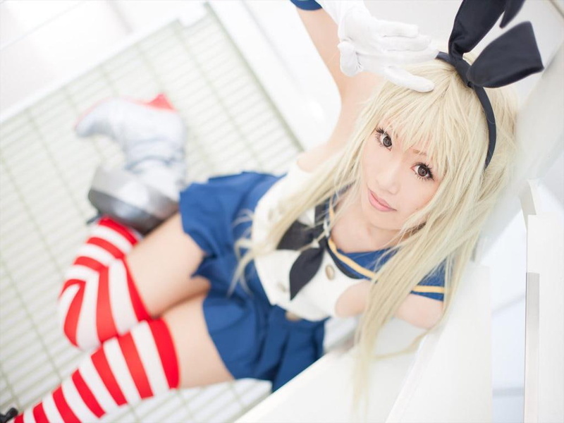 《480P分辨率 舰娘岛风cosplay壁纸合集》