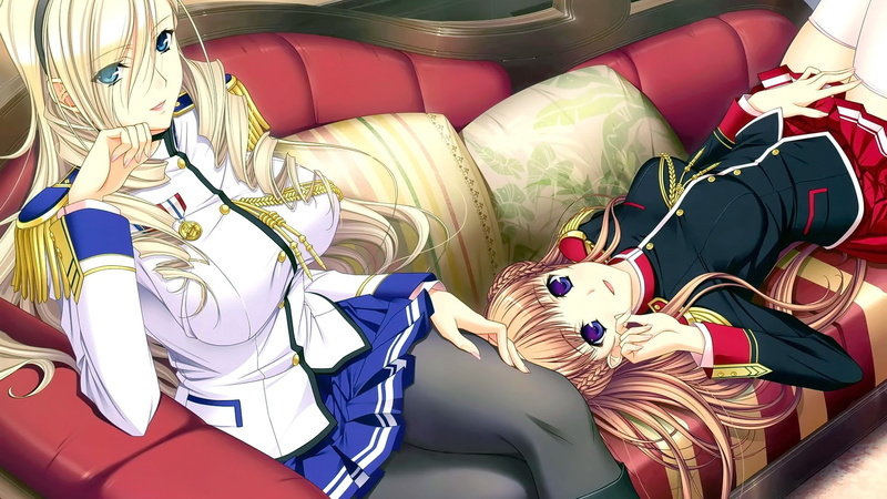 《骑士魔法少女》绝美制服少女壁纸合集