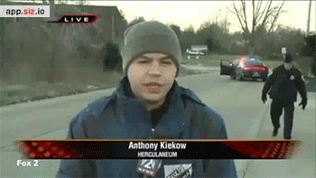 警察误入直播镜头后，当场慌了神的画面火了