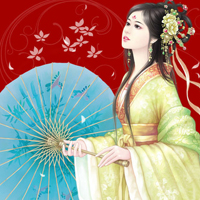 QQ古典绘画女生头像合集，带着独一份古典韵味的温柔美感（共47张）