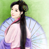 47张古风漫画女生头像 一键get古代美人QQ头像