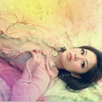 躺着的清新女生QQ头像 48张小清新唯美图集