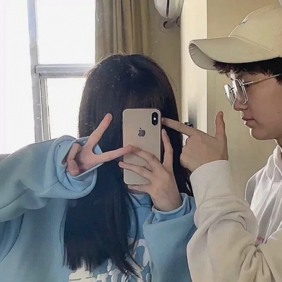 12张超甜真人双人情侣头像，亲密感拉满！