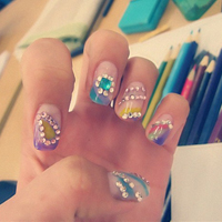 美甲主题微信头像合集！36张高清好看的美甲头像来啦