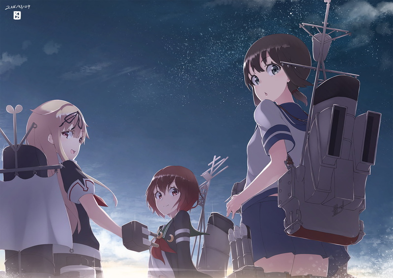 舰队收藏壁纸合集！这些舰娘壁纸你一定要存