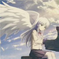 9张超绝！唯美弹钢琴二次元少女头像合集