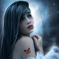 暗黑高冷又性感霸气！39张酷飒女生头像合集