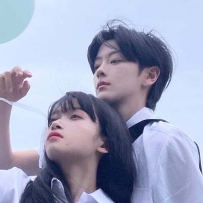 超甜JK风一左一右情侣头像 12张合集