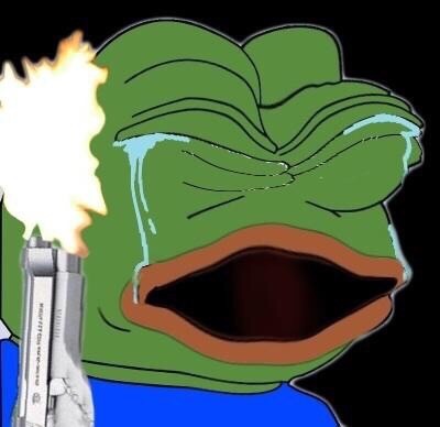 火出圈的sad frog绿青蛙搞笑表情包合集