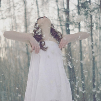 抬头望天的女生头像合集 48张唯美氛围感头像