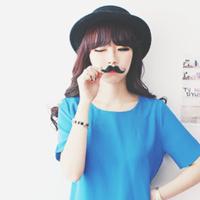 女生小胡子头像合集 22张可爱风格女生头像