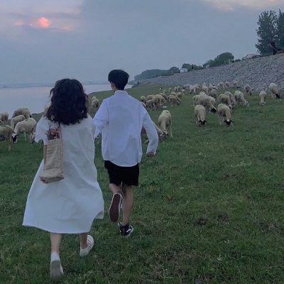 超火的情侣真人头像合集！16张高清一对两张图直接存