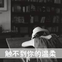 女生伤感背影带字QQ头像 给不起的幸福争取不来