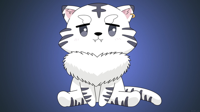 带着智能手机闯异世界的琥珀与虎 动漫壁纸