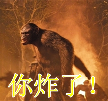 《猩球崛起》趣味表情包合集