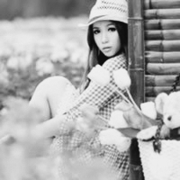 84张氛围感拉满的黑白女生头像 质感拉满的女生黑白头像合集