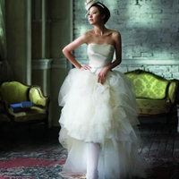 48张小清新婚纱照女生唯美头像合集