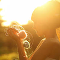 逆光夕阳氛围感女生头像合集 48张