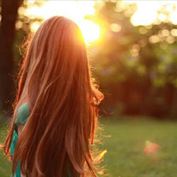 逆光夕阳氛围感女生头像合集 48张
