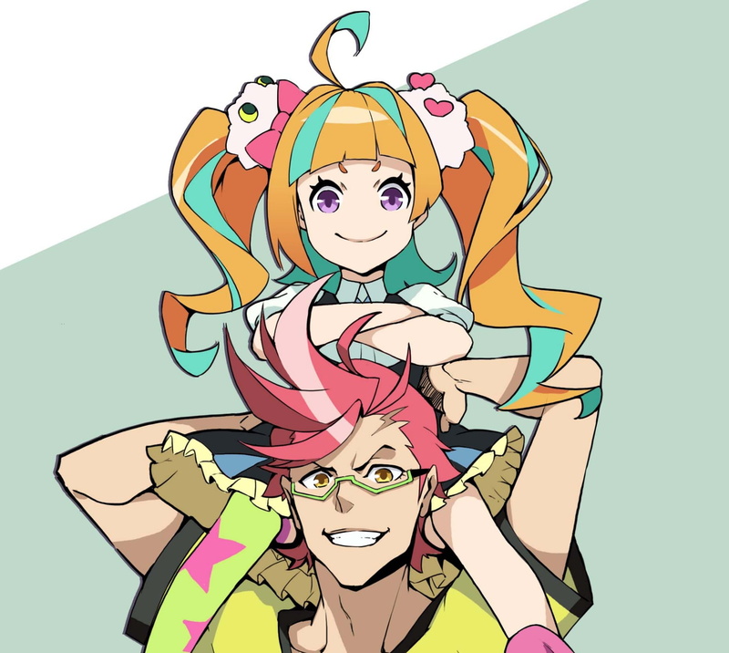 《羁绊者》动漫壁纸分享 天羽一辉与新山仁子高清美图