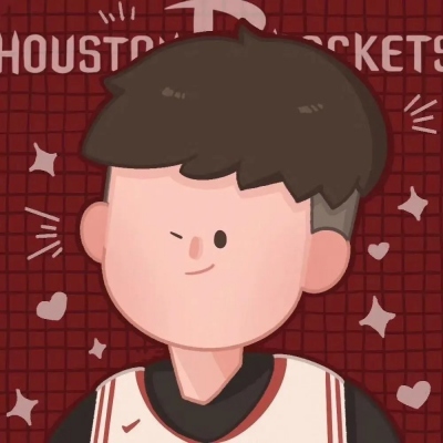 18张手绘篮球情侣头像 一男一女款合集